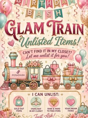 Glam Bash Train Unlisted Items *You Won*